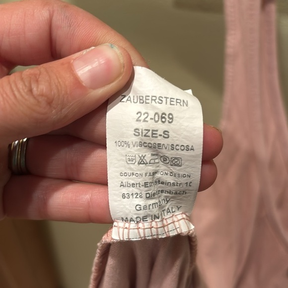 Pink Button-Down Sleeveless Dress - Picture 7 of 7